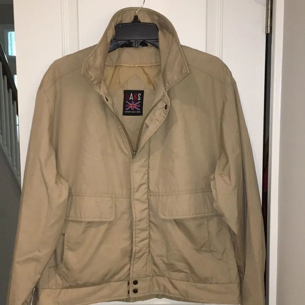 Worn vintage DAKS London golf casual Jacket retro